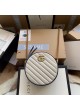 GUCCI MARMONT MINI ROUND SHOULDER BAG 